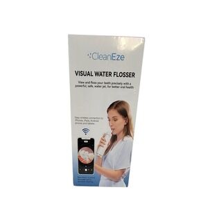 CleanEze Visual Water Flosser HD Wireless Cordless Rechargeable Oral Care